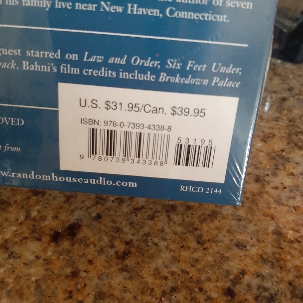 NIB "NEW ENGLAND WHITE" AUDIO BOOK BY STEPHEN L. CARTER - Picture 3 of 5